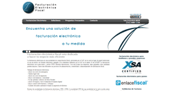Desktop Screenshot of facturacionelectronicafiscal.com